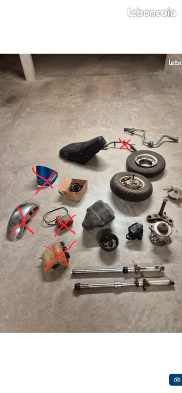 Lot de pièces pour Yamaha Chappy (image 1)
