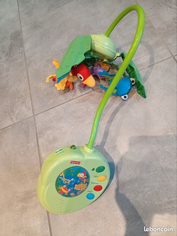Mobile bébé Feuilles Magiques Forêt Fisher Price (image 1)
