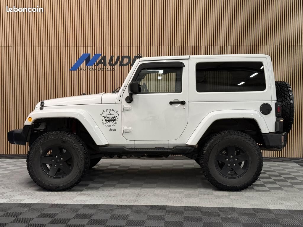 JEEP WRANGLER 2.8 CRD 200 CH BVA Arctic - DECOUVRABLE HARDTOP - IMMAT FRANCE (image 8)