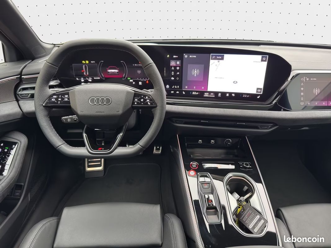 Audi a6 avant 2.0 tfsi hybride quattro s line 367cv + toit pano + acc + matrix + hud + attache remorque (image 4)