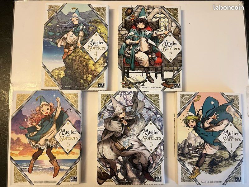 L’atelier des sorcières - Tomes 1 à 5 (image 1)