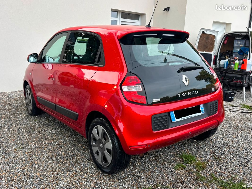 Renault Twingo 3 Zen - Rouge - 2015 (89 600 km) - CT OK (image 2)