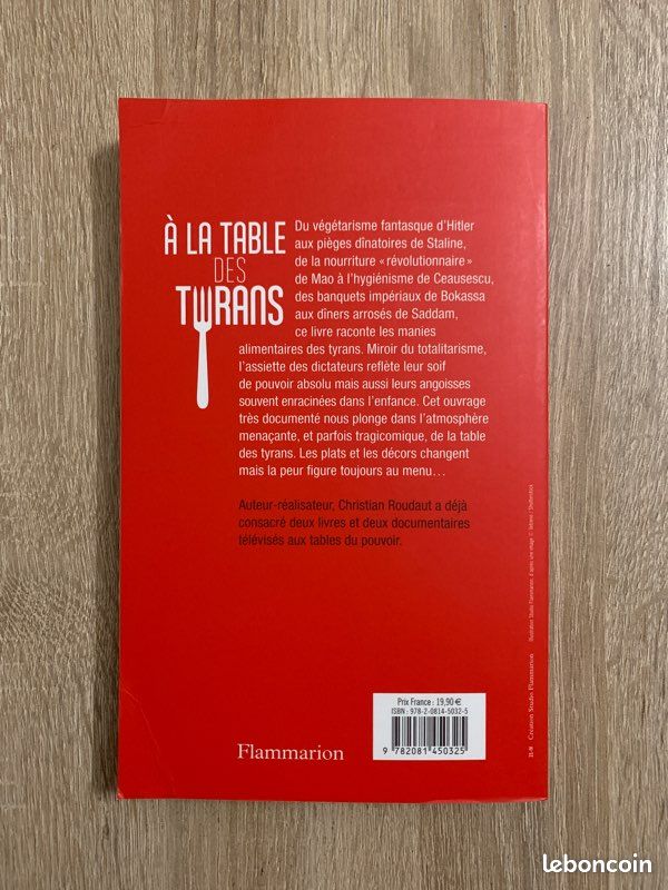 À la table des tyrans - Christian Roudaut (image 2)