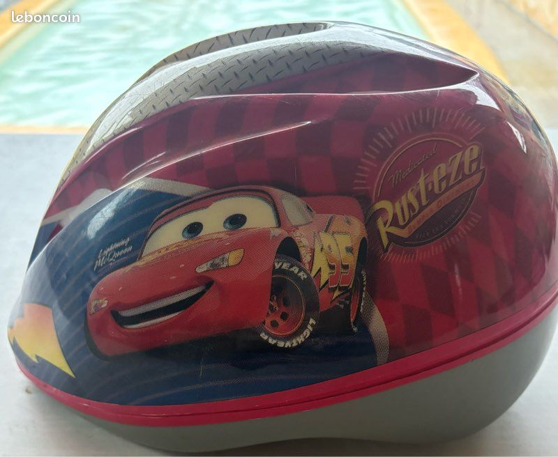 Casque vélo enfant « cars » (image 1)