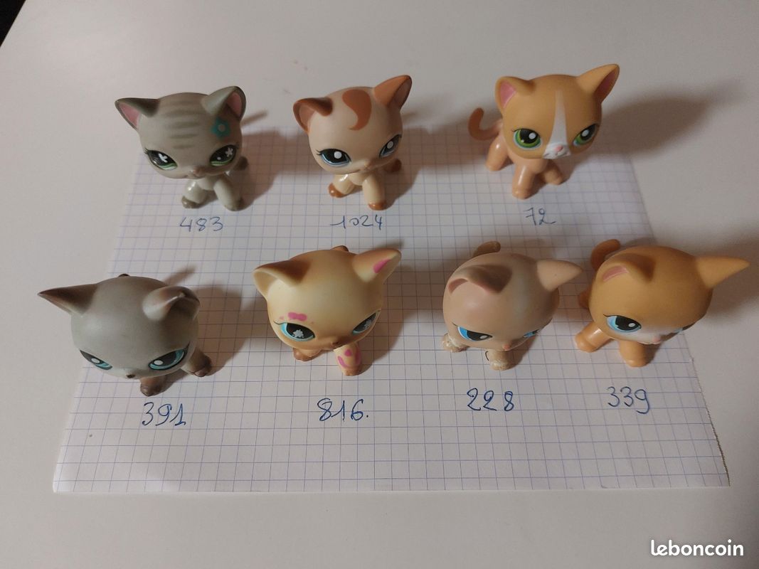 Puzzle Littlest Pet Shop – Chat Européen – Hasbro – Occasion Authentique
