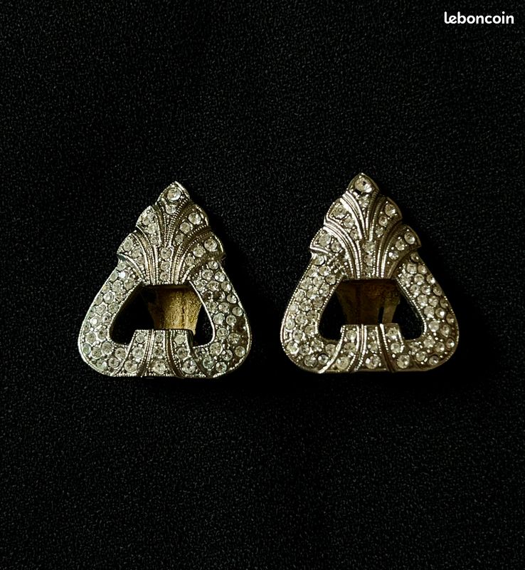 Boucles d'oreilles feuilles et pierre naturelle ronde