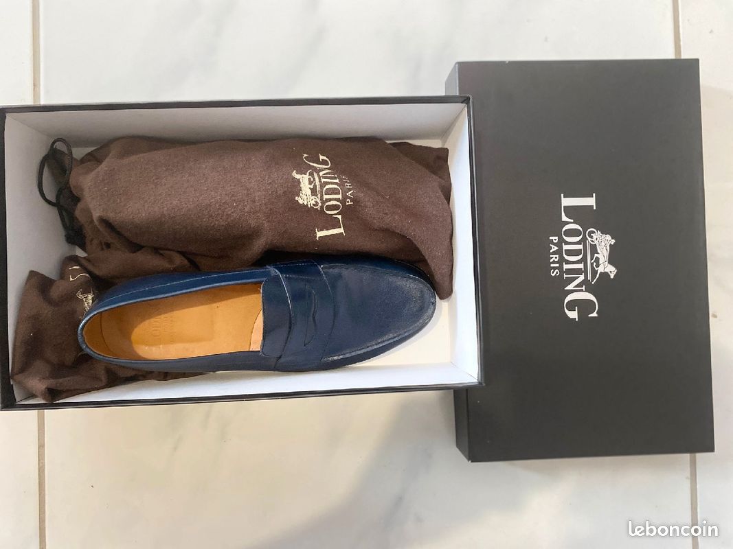 Mocassin Sulky bleu - Marque Loding (image 2)
