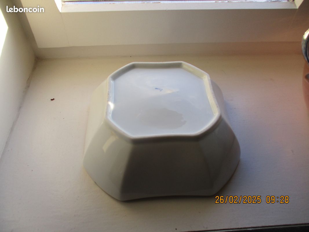 Plat creux, porcelaine blanche (image 2)