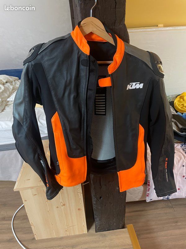 Veste Homme K.T.M Mi-saison - Col Montant, Légère, Respirante - Pour Printemps, Automne, Randonnée, Voyage Et Quotidien