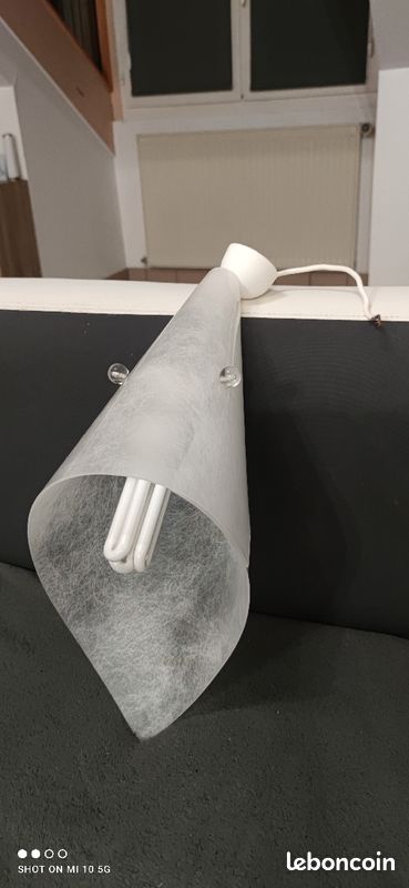 Luminaire suspendu cône oval (image 7)