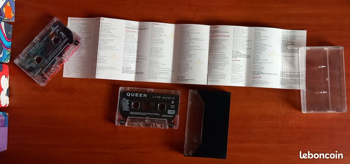 2 Cassettes audio vintage. Queen - Brian May. Testées (image 4)