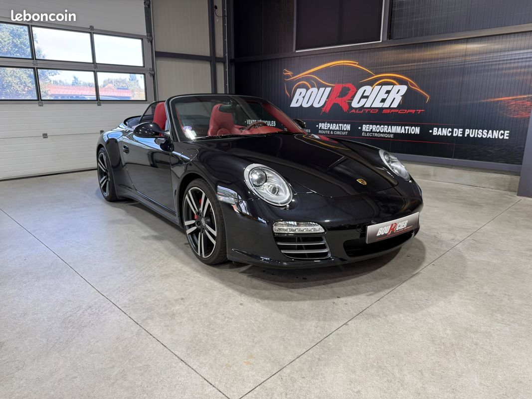 Porsche 997.2 Carrera 4S décapotable - Pack sport chrono plus, Pack Bose - (image 1)