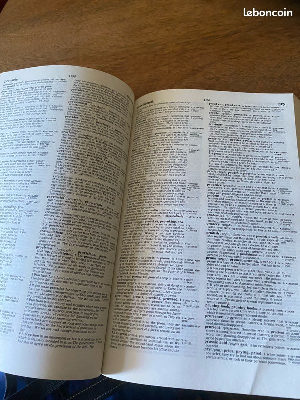 Dictionnaire anglais (image 3)