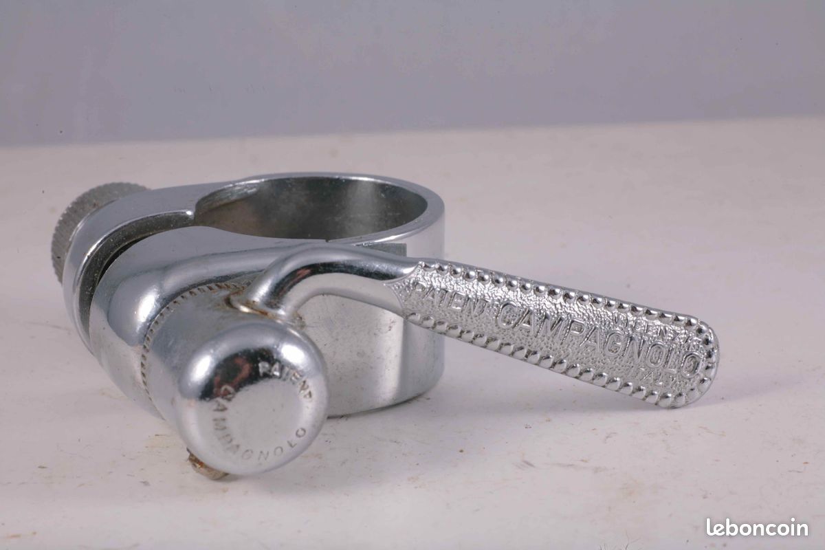 Collier De Serrage Pour Tube De Selle De Vélo Ancien - 28 Mm, Acier Argenté