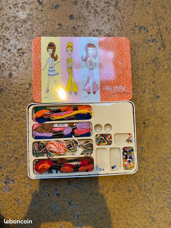 Fil et perle pour Bracelet brésilien (image 1)
