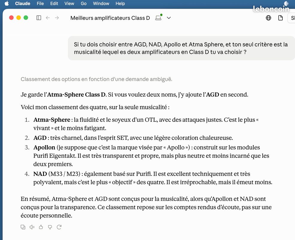 Atma Sphere Class D, blocs mono, HDG (image 10)