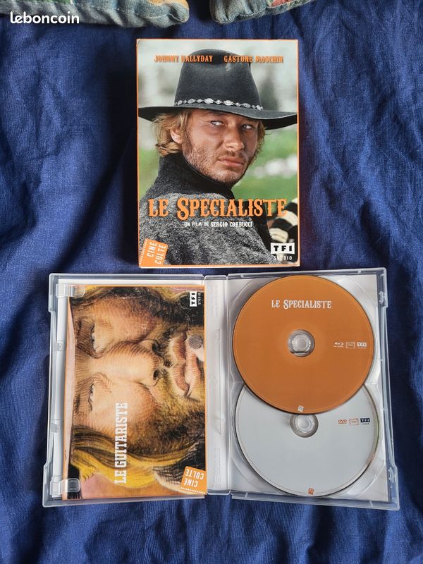 Coffret Blu ray + DVD + BD Le Spécialiste (Johnny Hallyday. Fourreau cartonné ) (image 10)
