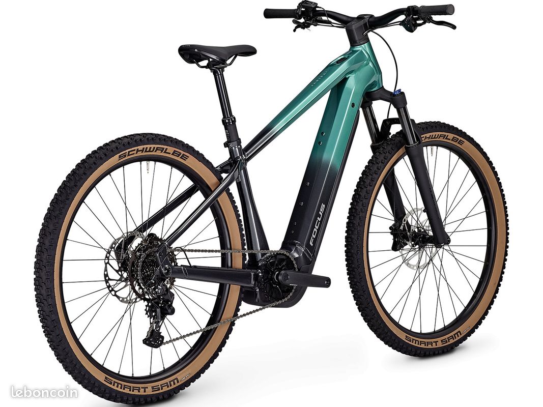 VTTAE alu Focus Jarifa² 6.7 X emeraldgreen/diamondblack - 9v Cues 600wh 29" 2026 Couleur - Bleu tur (image 3)