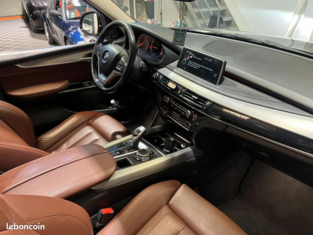 BMW X5 Exclusive - sDrive 25d -7pl F15 - TO - SUIVI - H/K - CAM 360° - HUD - SIEGES CHAUFFAN (image 17)