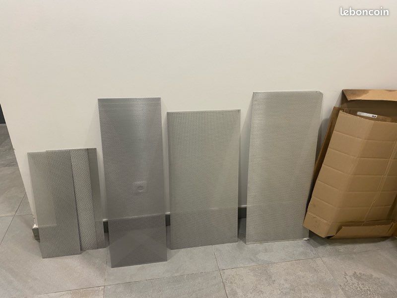 Tôle perforée - 2000x1000x2mm - Aluminium - C8 U12
