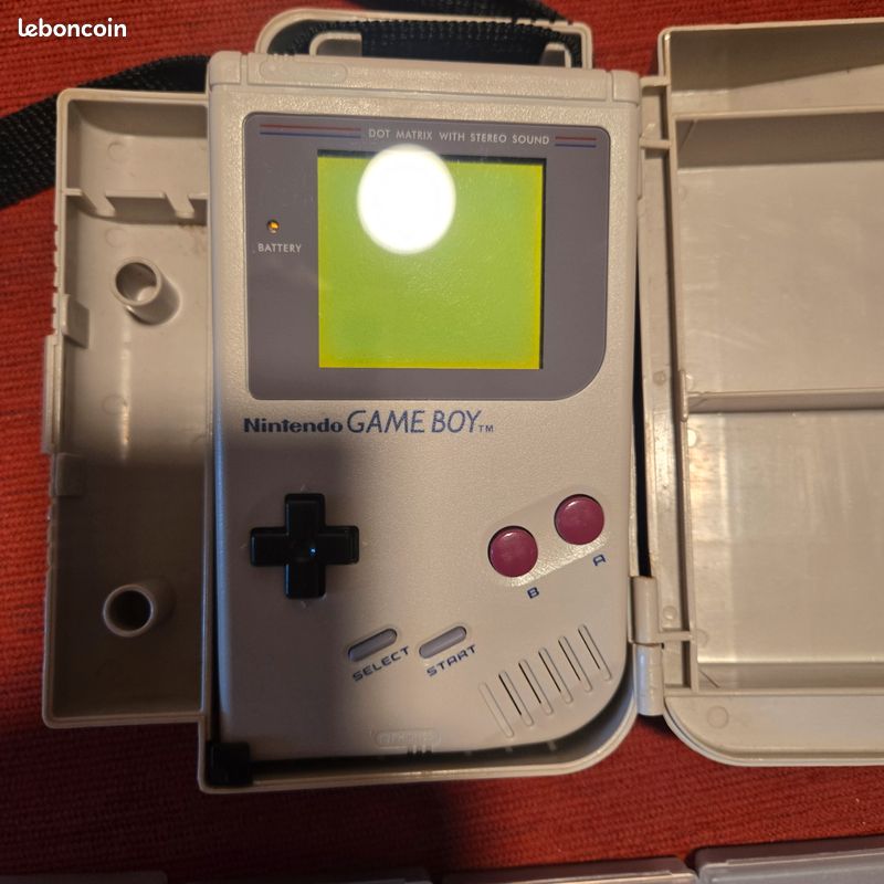 Lot Game Boy Fat + boîte ASCII + 5 jeux (image 5)