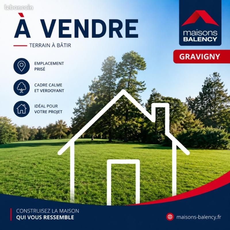 Terrain 1 102 m² Heudreville Sur Eure · à Heudreville-sur-Eure · 69 500 €