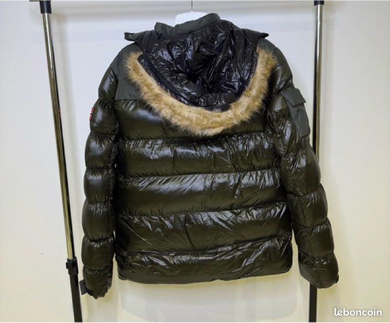 Doudoune-homme norway ampoule kaki (image 2)