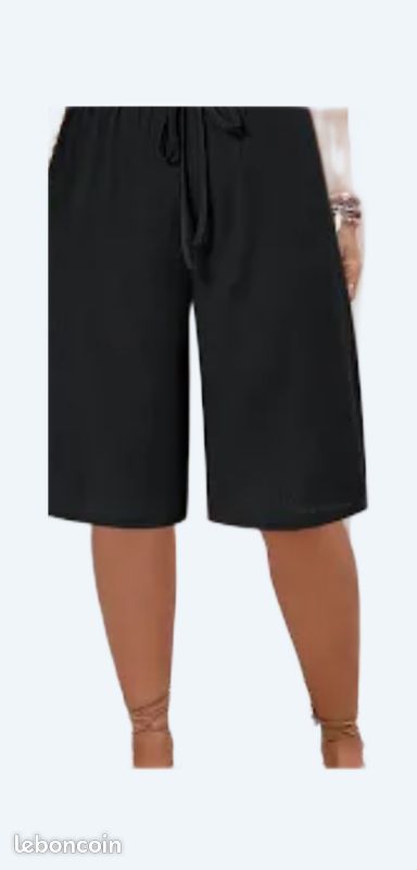 Short bermuda en molleton sweater bas de sport wear gym jogging