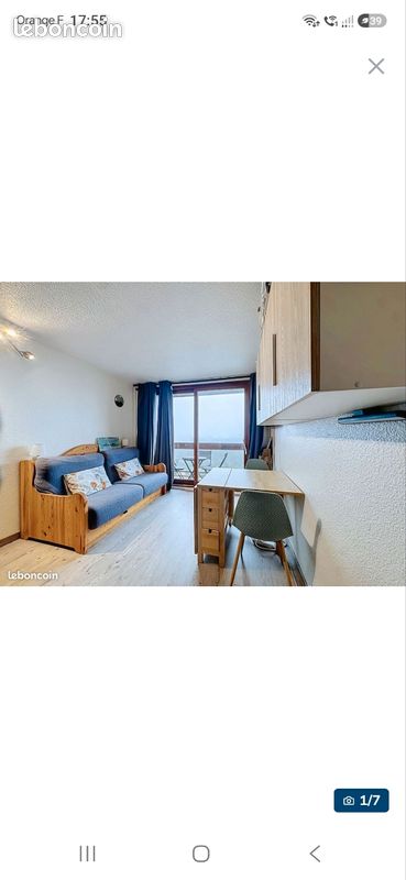 Appartement 1 pièce 21 m² · à Villarembert · 21 m² · 64 000 €