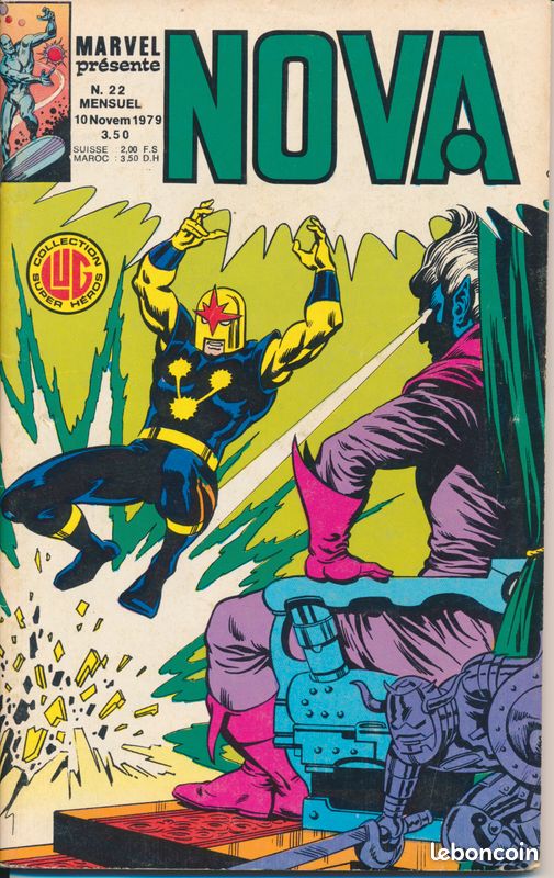Nova n°22 en très bon état, l'araignée - le surfer d'argent - nova (1979) (image 1)