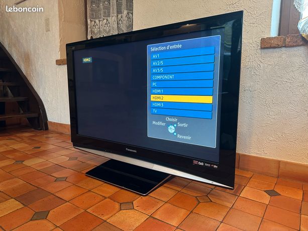 TV Plasma Panasonic Viera TH-46PZ81FV - 46" - 1080p Full HD - 100 Hz
