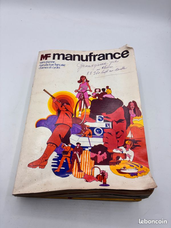 Ancien Catalogue Manufrance 1950 - édition A3 Plastifiée, Super état