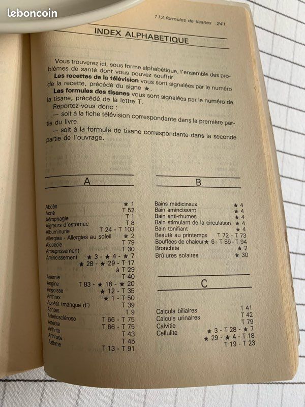 Livre : Tous mes secrets de santé par les plantes, tisanes & médecines naturelles. M. Et R. BONTEMPS (image 7)