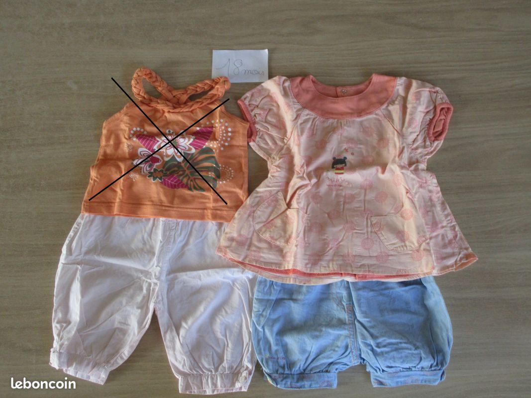 Vêtements 18 mois pour fille - lot 2 (image 2)