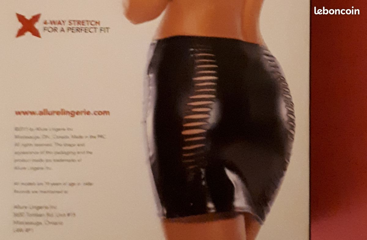 Je vends une jupe en wetlook neuve taille S (image 6)
