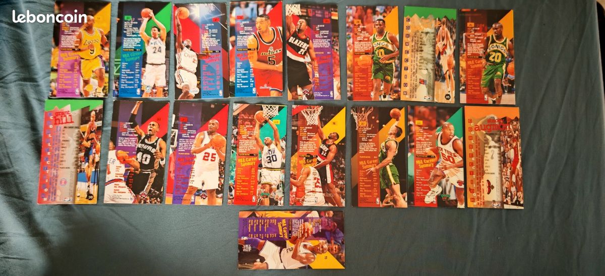 Lot de 29 cartes NBA Upper Deck Collectors dont Jordan (image 2)