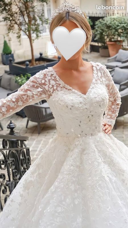 Cerceau Robe Mariage Robe De Mariée Avec Traîne Cerceau Voile