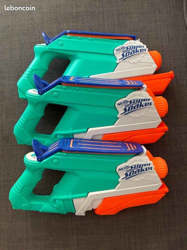 Lot 3 nerfs super soaker (image 1)