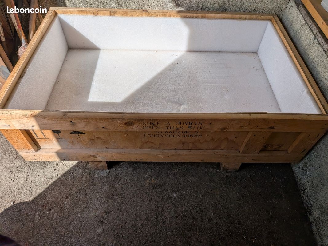 Boîte de transport en bois (image 2)