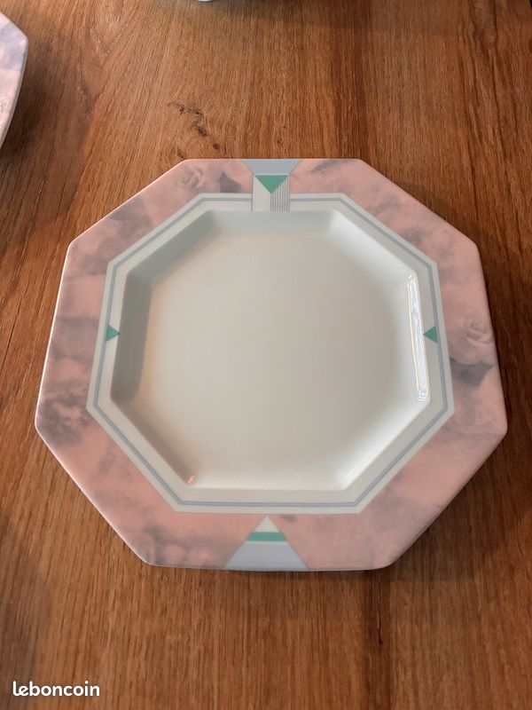 Service vaisselle porcelaine 70 pièces Létang Rémy (image 2)