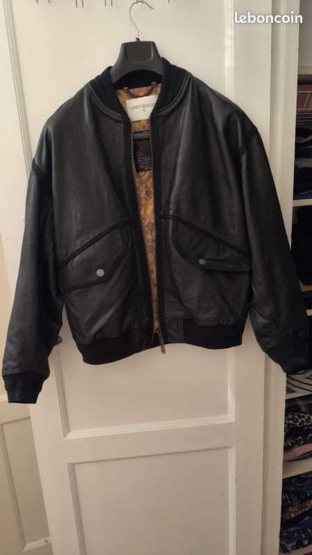 Vente veste cuir Chevignon (image 3)