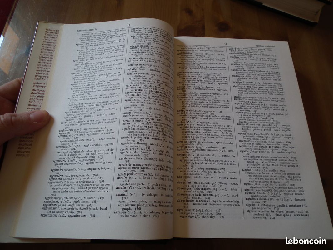 Dictionary of technical Terms and Phrases par J. O. Kettridge et Yves R. Arden. London. 1980. 2 volumes (image 9)