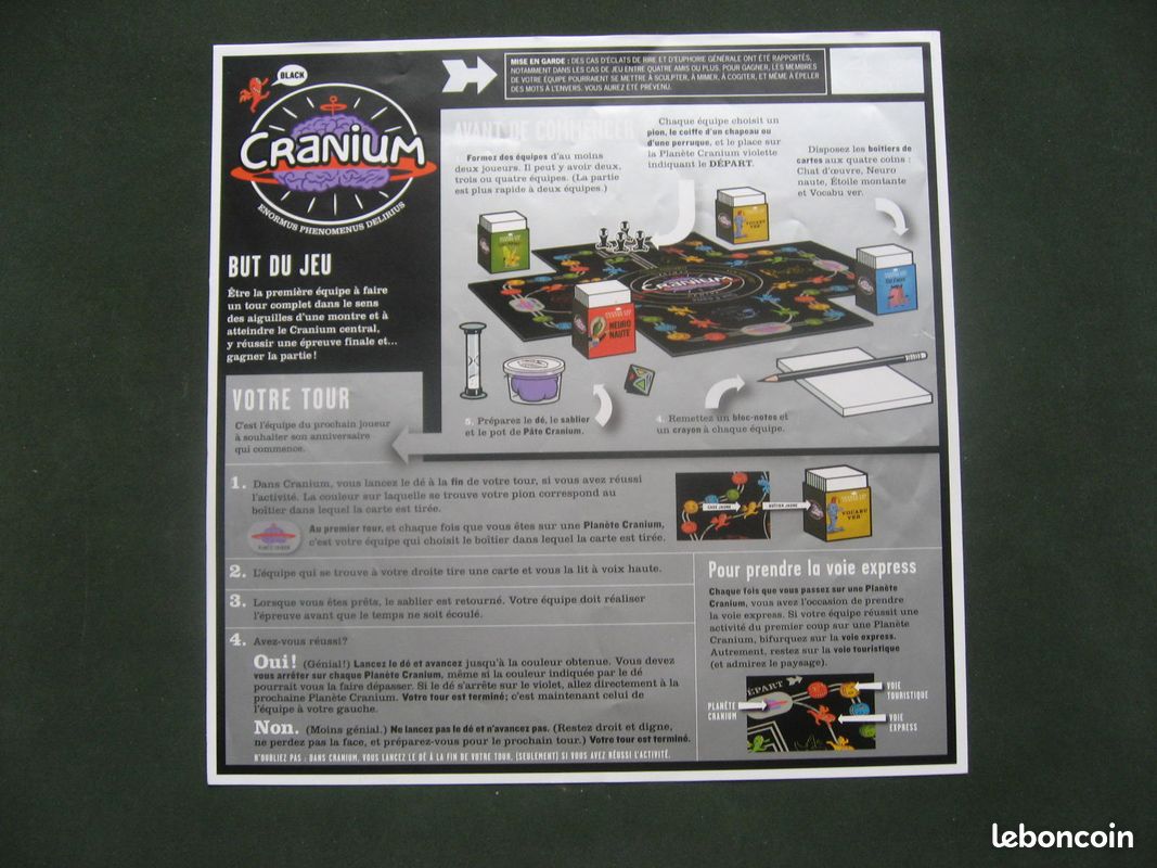 Jeu de societe black cranium complet excellent etat / hasbro 2008 (image 5)