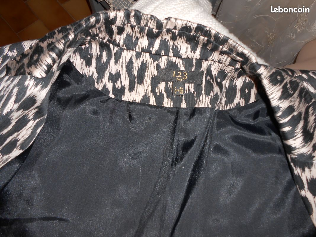 Veste légère 1-2-3 taille 42 (roro34) (image 2)