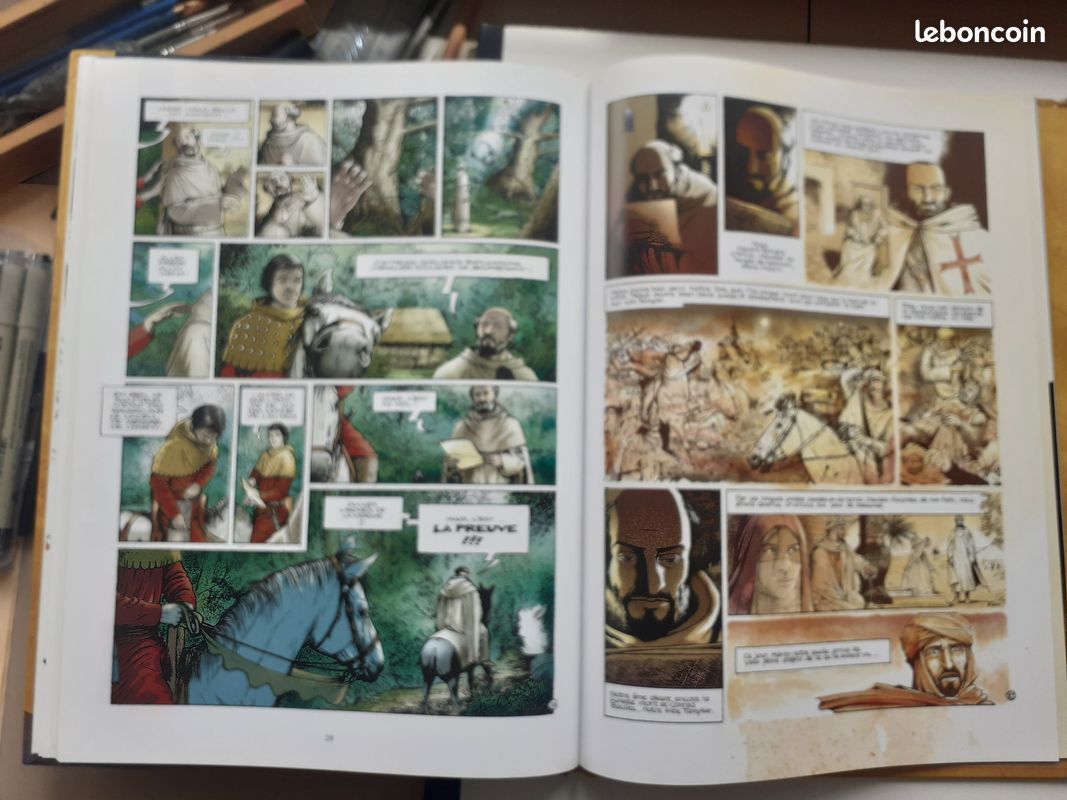 Bd eo le linceul Laurent Bidot tome 1 Glénât Gilles Chaillet suaire Turin (image 3)