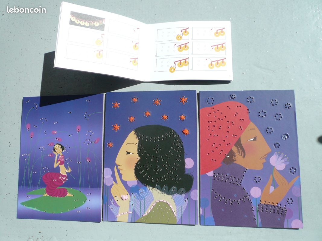Jeu Djeco Cartes à broder- Mille et une nuits (image 3)