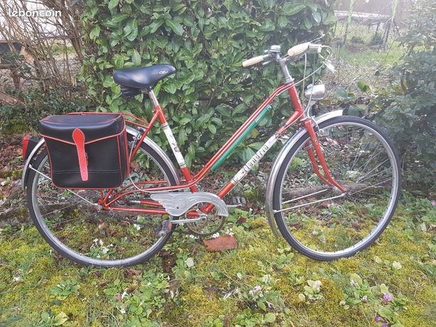 Sacoche De Selle Vintage + Pompe Motobécane Pour Vélo Ancien - Made In France