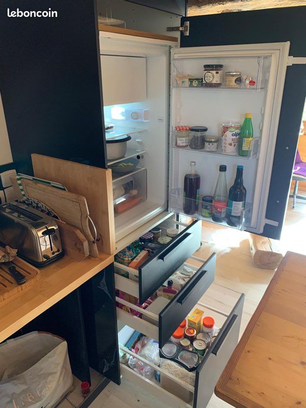 Meuble de cuisine IKEA Metod avec réfrigérateur (image 2)