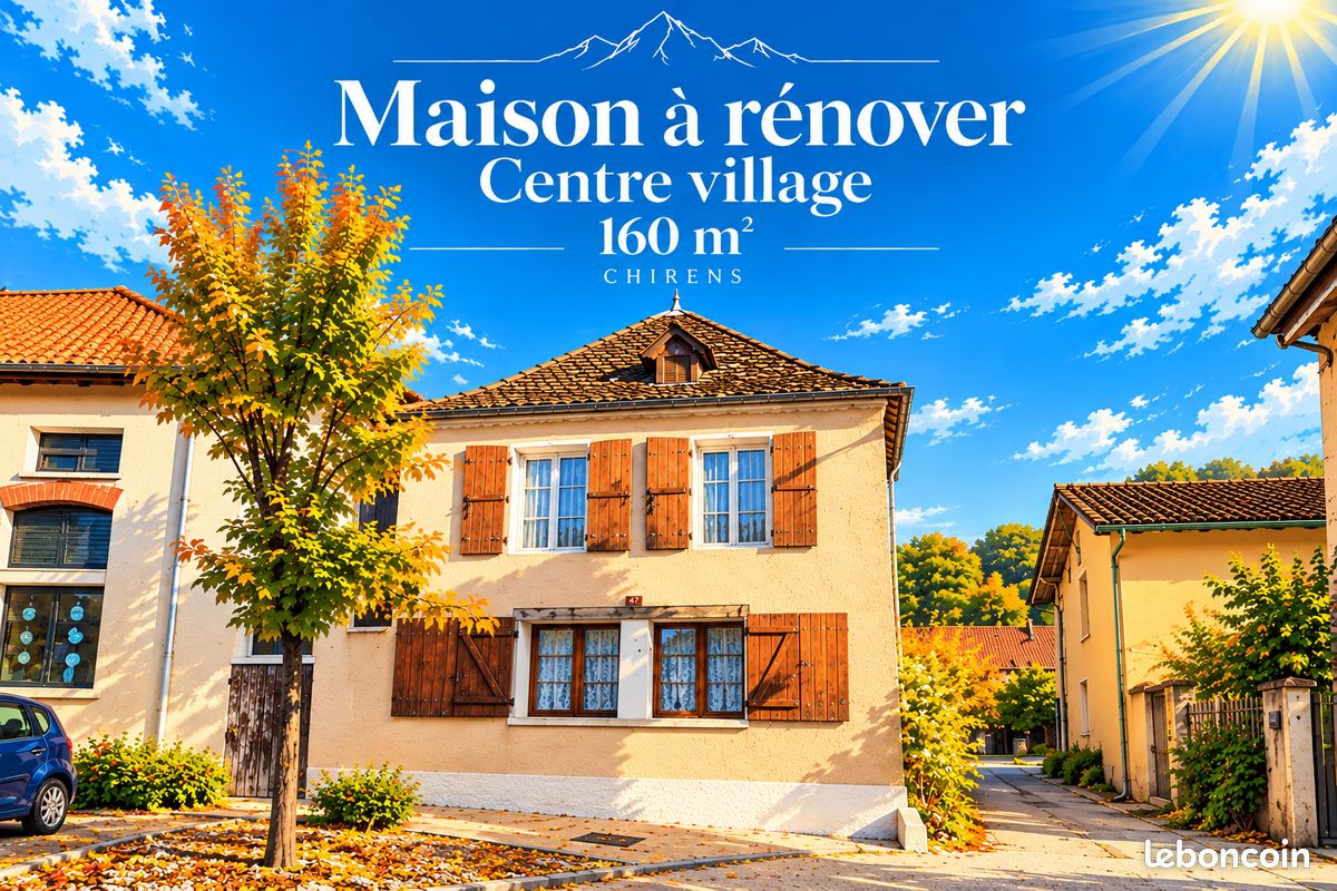 Maison 6 pièces 160 m² · à Chirens · 160 m² · 129 000 €