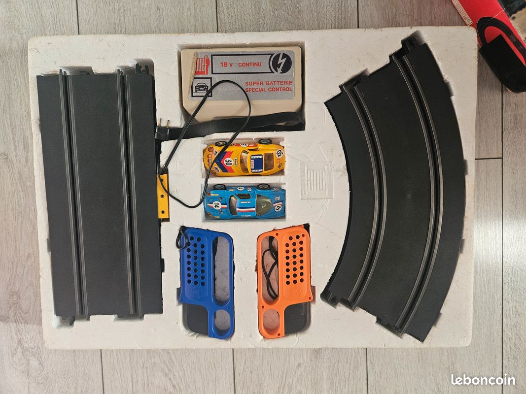 2 pièces bleu - Ensemble De Circuits Électriques Pour Voitures De